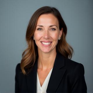 Portrait of Sarah Redfern, managing partner